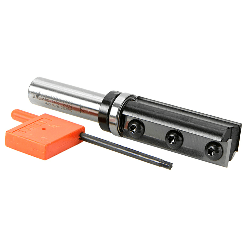 3/4" x 3-15/16" Flush Trim Template Bit with Upper Ball Bearing, 2-Flute, 1/2" Shank - Alt Image 2