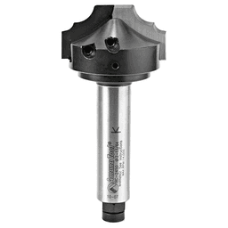 2-1/4" Dia x 1" CNC Insert Multi Profile Step 1 for MDF Cabinet Doors, 3/4" Shank Main - Image