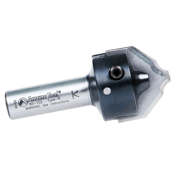 1-9/32" Dia x 15/16" CNC Insert Multi Profile Step 3 for MDF Cabinet Doors, 1/2" Shank Alt 1 - Image