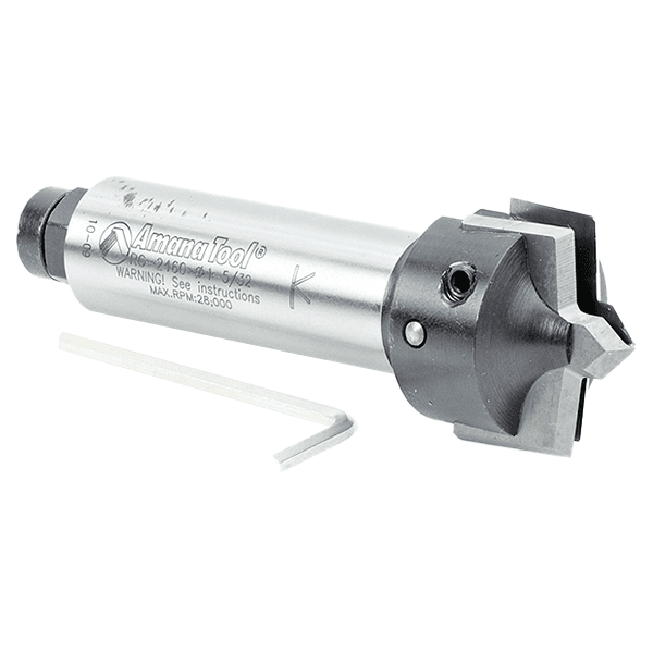 1-5/32" Dia x 45° CNC Carbide Tipped Multi-Face Profile Bit, 3/4" Shank Alt 2 - Image