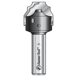 RC-2480 25/32" x 23/64" CNC Insert Nova System Bead Plunge Bit form for MDF/Wood Cabinet Doors, 1/2" Shank Main - Image