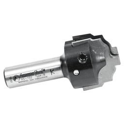 RC-2482 25/32" x 7/16" CNC Insert Nova System Ogee Plunge Bit for MDF/Wood Cabinet Doors, 1/2" Shank Alt 2 - Image