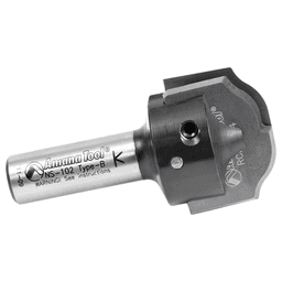 RC-2484 1-7/64" x 1/4" CNC Insert Nova System Ogee Raised Panel Bit, 1/2" Shank for MDF/Wood Cabinet Door Alt 2 - Image