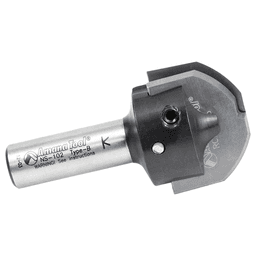 RC-2485 1-11/32" x 17/64" CNC Insert Nova System Cove Raised Panel Bit, 1/2" Shank for MDF/Wood Cabinet Door Alt 2 - Image