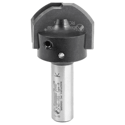 RC-2485 1-11/32" x 17/64" CNC Insert Nova System Cove Raised Panel Bit, 1/2" Shank for MDF/Wood Cabinet Door Main - Image