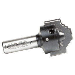 RC-2494 27/32" x 19/64" CNC Insert Nova System Bead Plunge Bit form for MDF/Wood Cabinet Doors, 1/2" Shank Alt 2 - Image