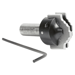 RC-2494 27/32" x 19/64" CNC Insert Nova System Bead Plunge Bit form for MDF/Wood Cabinet Doors, 1/2" Shank Alt 3 - Image