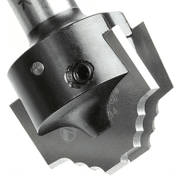 RC-2494 27/32" x 19/64" CNC Insert Nova System Bead Plunge Bit form for MDF/Wood Cabinet Doors, 1/2" Shank Alt 4 - Image