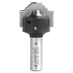 RC-2494 27/32" x 19/64" CNC Insert Nova System Bead Plunge Bit form for MDF/Wood Cabinet Doors, 1/2" Shank Main - Image