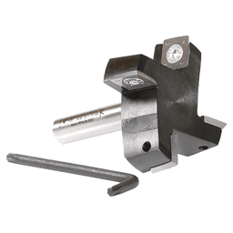 2-31/64" Dia x 15mm Insert Face Milling, Flattening Aluminum End Mill/Router Bit, 4-Flute, 1/2" Shank Alt 2 - Image