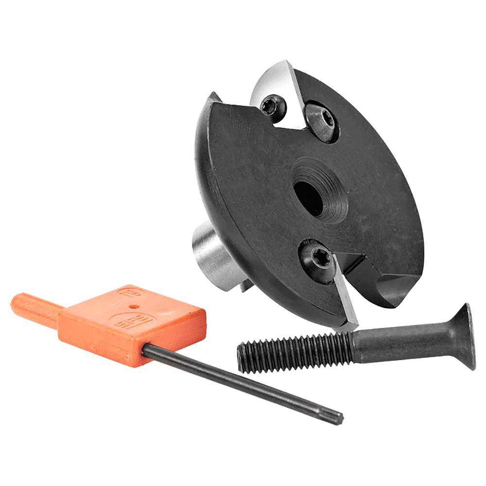RC-4102 5/16" Radius x 2-1/8" x 23/64" Back Cutter, 2-Flute for CNC Insert Raised Panel RC-4010/RC-4012/RC-4014 Alt 3 - Image