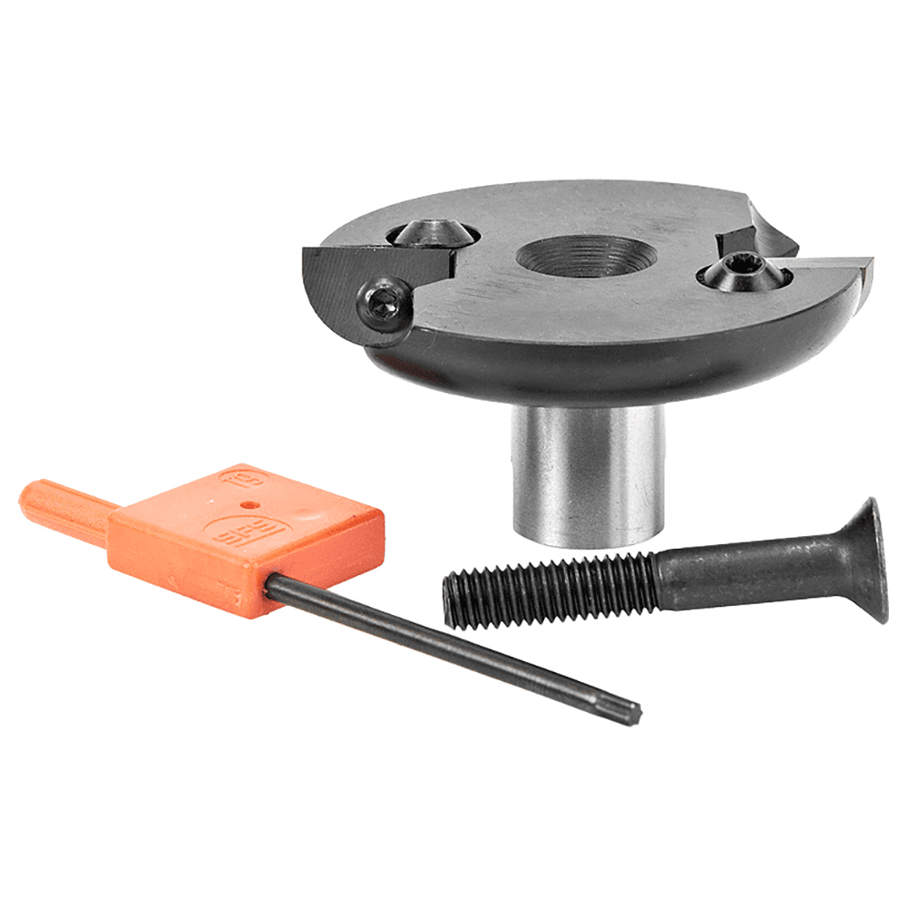 RC-4102 5/16" Radius x 2-1/8" x 23/64" Back Cutter, 2-Flute for CNC Insert Raised Panel RC-4010/RC-4012/RC-4014 Alt 6 - Image