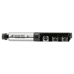 7/8" Dia x 2-7/16" CNC Insert Stagger Tooth Router Bit, 3/4" Shank Alt 2 - Image
