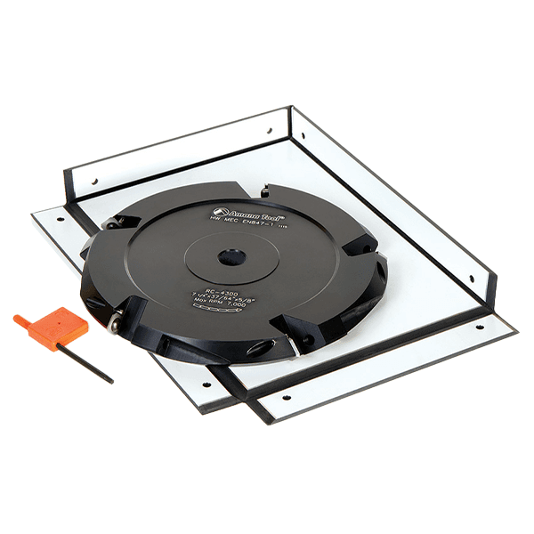 7-1/4" Dia x 5 Teeth Insert Carbide ACM 90° Double Edge V-Scoring Saw Blade Alt 1 - Image