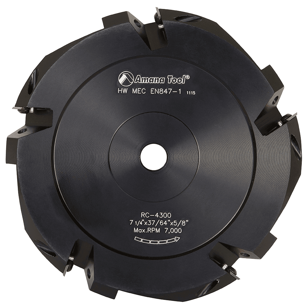 7-1/4" Dia x 5 Teeth Insert Carbide ACM 90° Double Edge V-Scoring Saw Blade Main - Image