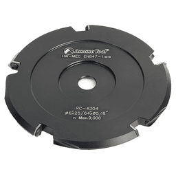 6" Dia x 5 Teeth Insert Carbide ACM 90° Double Edge V-Scoring, 5/8" Bore Saw Blade Alt 3 - Image