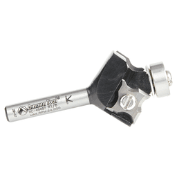 1-5/64" Dia x 3/8" x 1/8" Radius In-Tech Insert Corner Round, 2 Flute, 1/4" Shank Alt 1 - Image