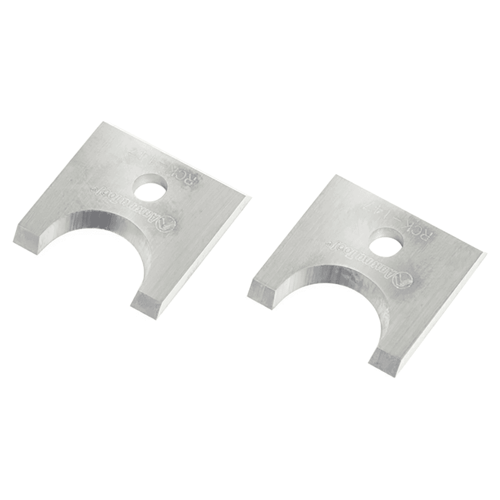 25/32" x 1/2" x 1/4" Radius Solid Carbide Knives for Insert Beading Profile #61118 (2/Pack) Alt 2 - Image