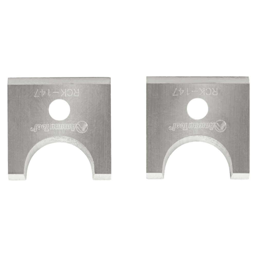 25/32" x 1/2" x 1/4" Radius Solid Carbide Knives for Insert Beading Profile #61118 (2/Pack) Main - Image
