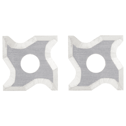 RCK-265 12mm x 12mm x 1.5mm 1/16 Radius Insert Knives for RC-49492, Pair of 2 Alt 2 - Image