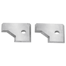 RCK-290 Solid Carbide 45° Angle Insert Knives for Double Rounding/Chamfering System RC-2212, Pair of 2 Alt 1 - Image