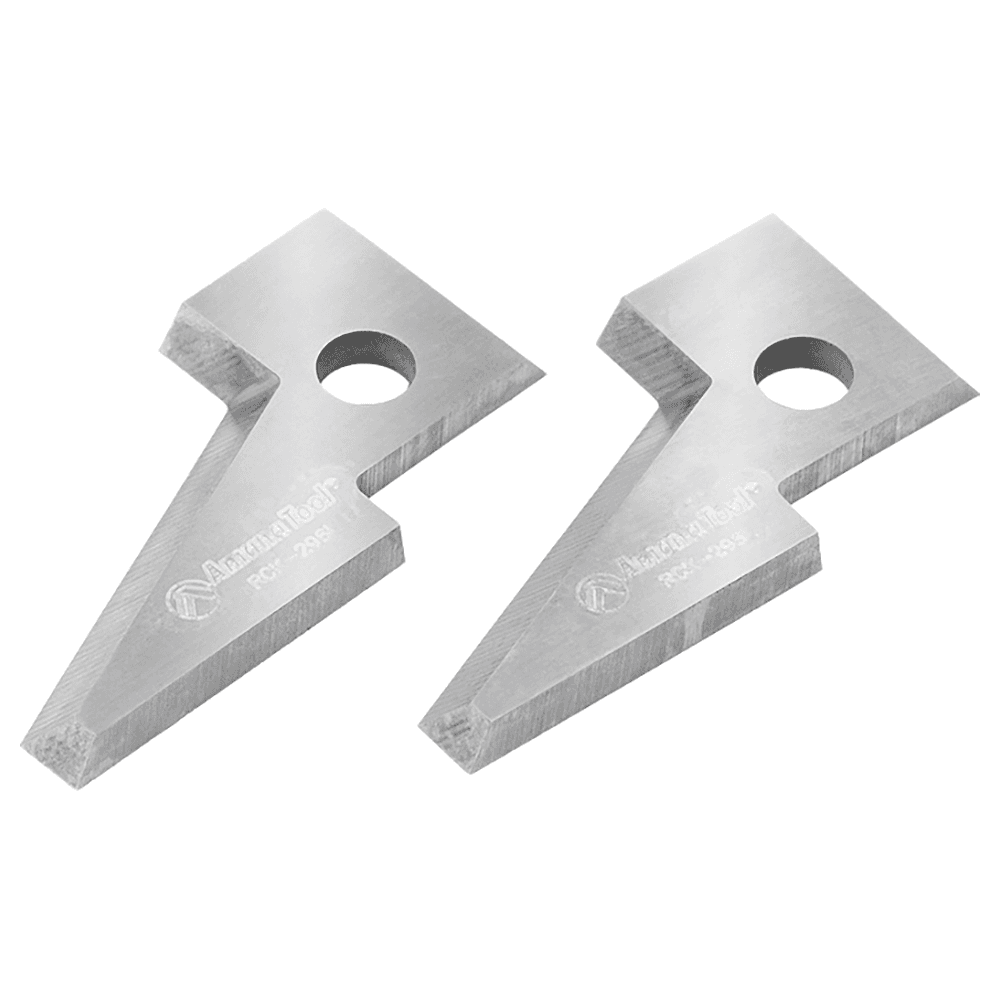 RCK-296L Solid Carbide Traditional Insert Knives for Insert Profile-Counter Set, Pair of 2 Main - Image
