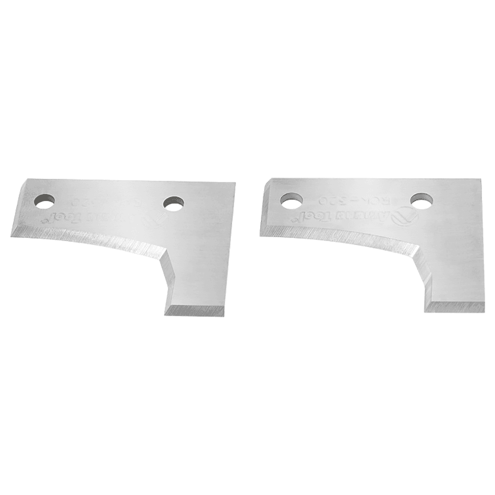 RCK-320 44mm x 35mm x 2mm CNC Insert Knives for 3-Flute, Multi-Profile RC-4050, Pair of 2 Alt 1 - Image