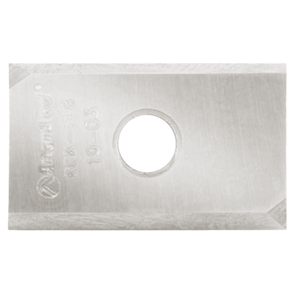Solid Carbide V Groove Insert MDF Knife 15/32 x 25/32 x 1/16 for RC-1146 Alt 1 - Image