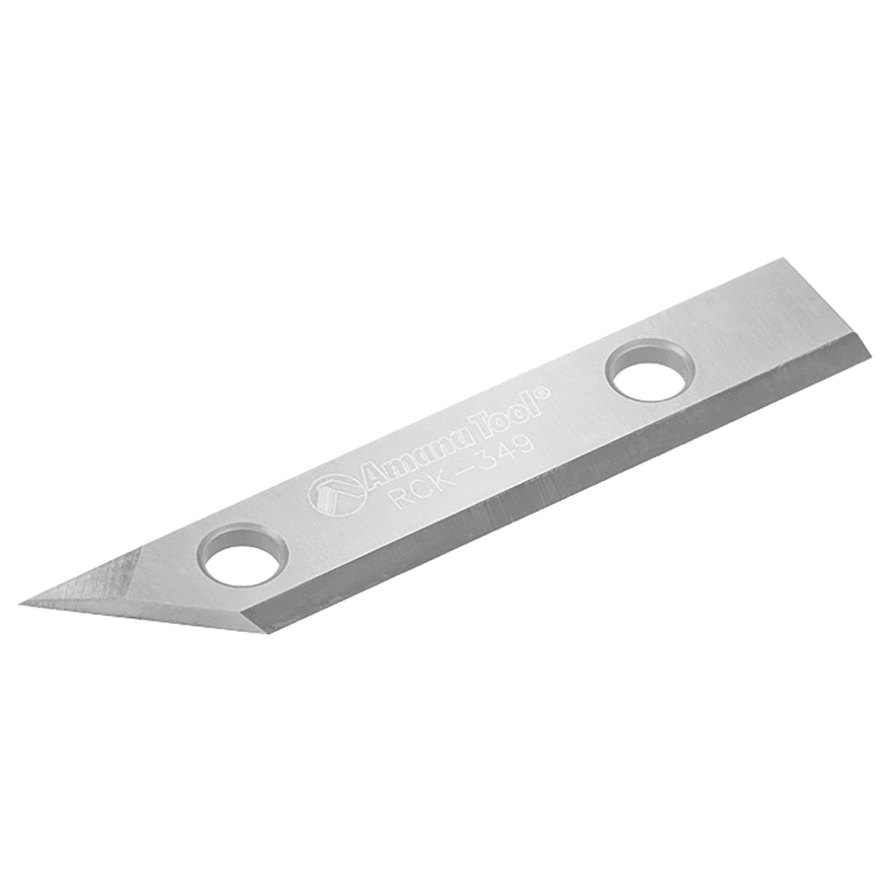 29mm x 9mm x 1.5mm Solid Carbide V-Groove MDF Insert Knife for RC-1031 Main - Image