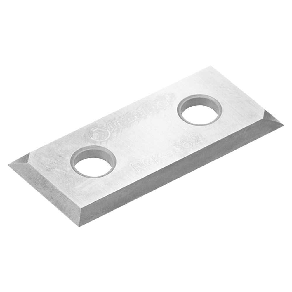 Solid Carbide V Groove Insert MDF Knife 28 x 12 x 1.5mm for RC-1100, RC-1103, RC-1105 Main - Image