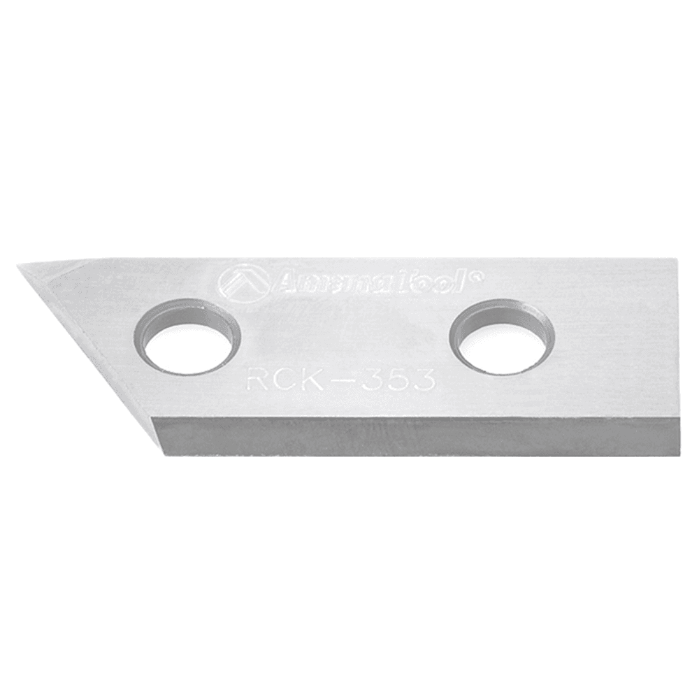 Solid Carbide V Groove Insert MDF Knife 29.8 x 12 x 1.5mm for RC-1104 Alt 1 - Image