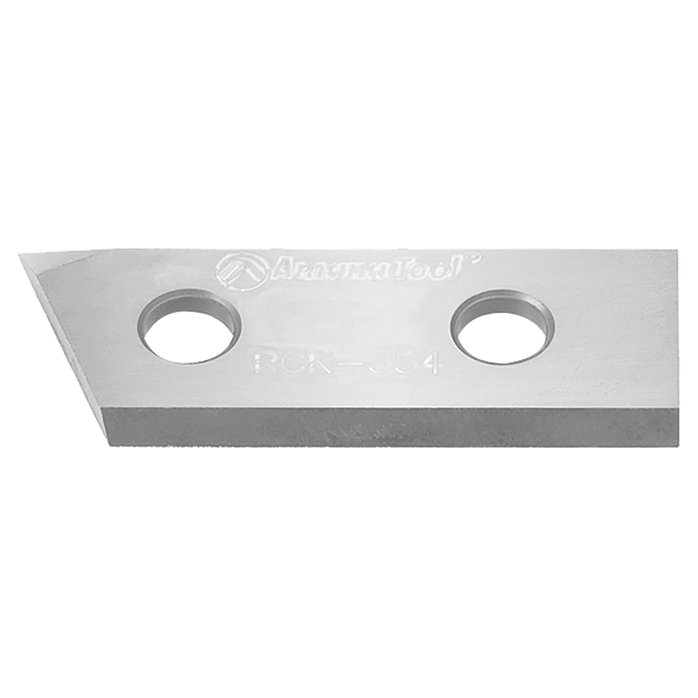 Solid Carbide V Groove Insert MDF Knife 29.8 x 12 x 1.5mm for RC-1106, RC-1107, RC-1109 Alt 1 - Image