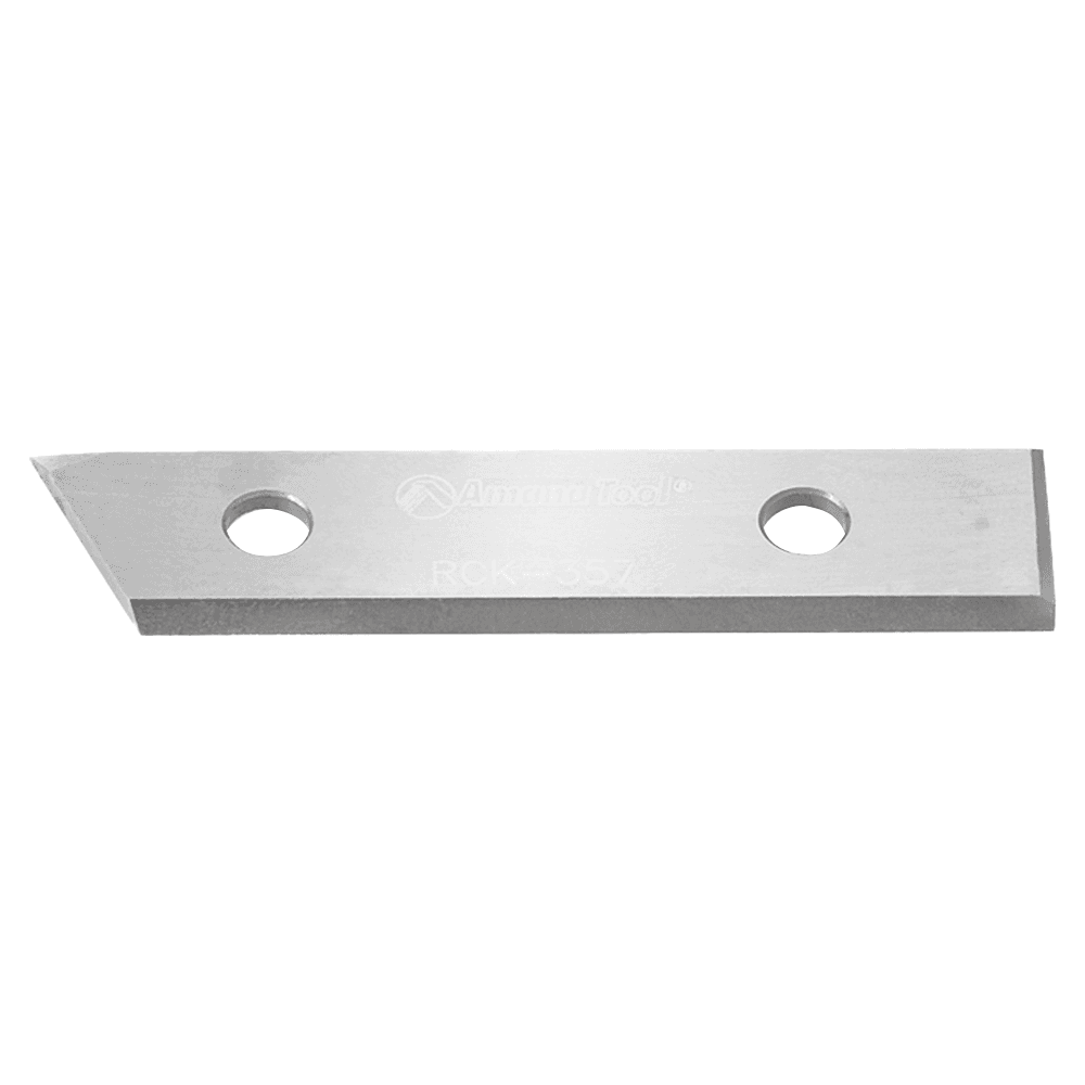 Solid Carbide V Groove Insert MDF Knife 49.8 x 12 x 1.5mm for RC-1025, RC-1027, RC-1029 Alt 1 - Image