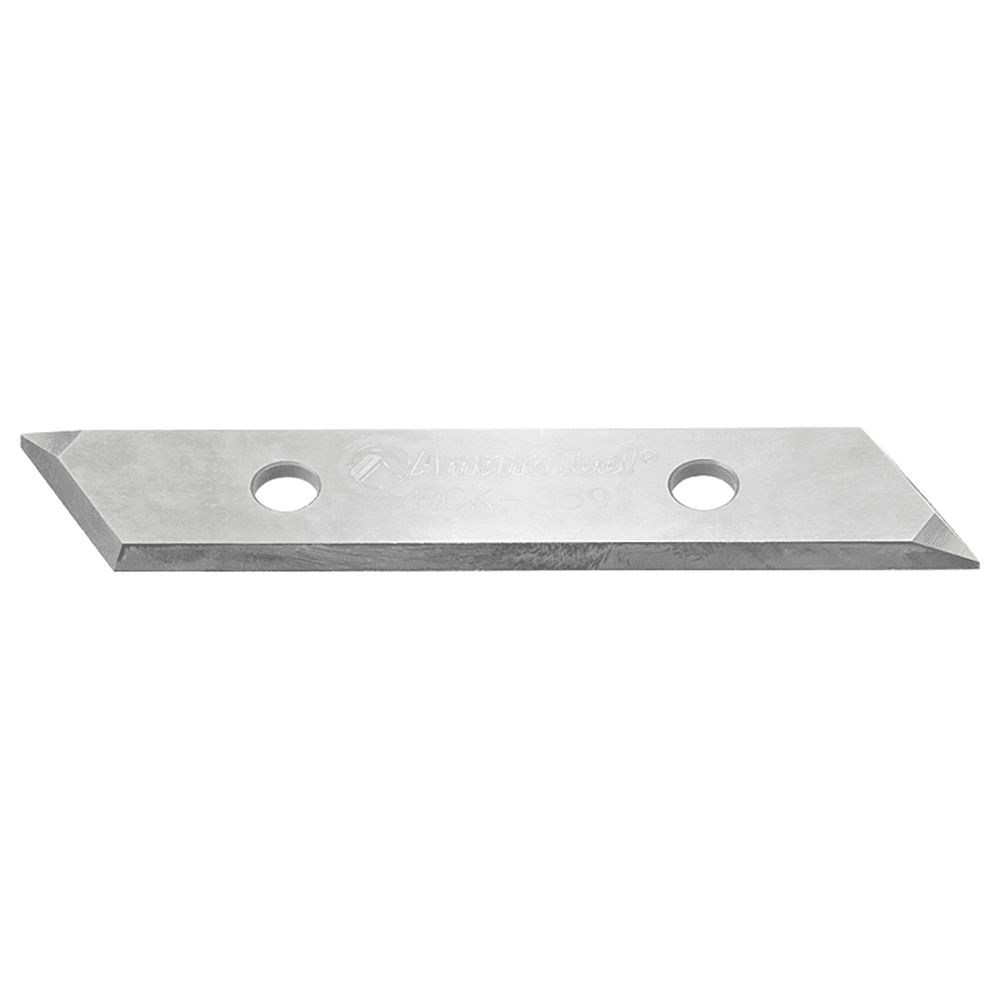 60mm x 12mm x 1.5mm Solid Carbide V-Groove MDF Insert Knife for RC-1034 Alt 1 - Image