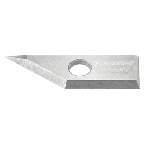 27mm x 9mm x 1.5mm Solid Carbide V-Groove MDF Insert Knife for RC-1040 Alt 1 - Image