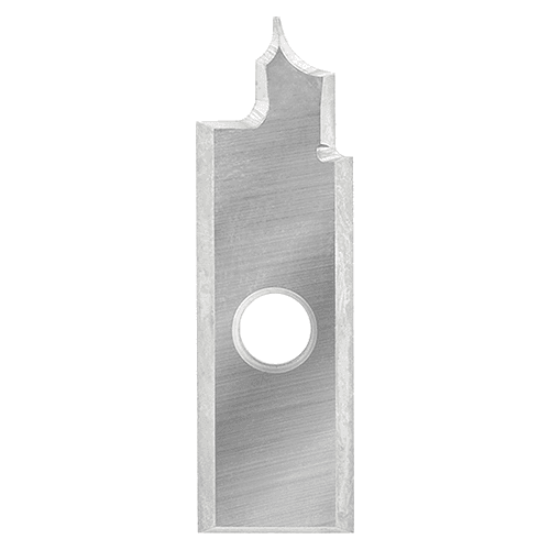 RCK-416 7/64" x 1/8" Radius Solid Carbide Point Round Over Insert Engraving Knife for In-Groove System Alt 2 - Image
