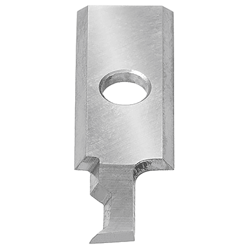 RCK-435 3.3mm - 4.3mm Solid Carbide Insert Cut/Quad Chamfer Knife for In-Groove System Alt 1 - Image