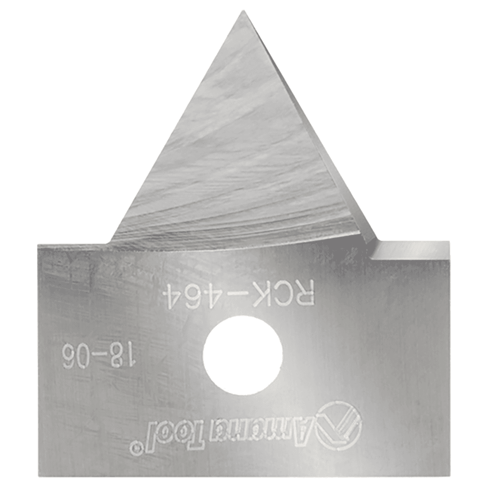 RCK-464 7/8" x 1/2" 60° Solid Carbide Insert Knife for Tru Point V-Groove Insert CNC System Alt 2 - Image