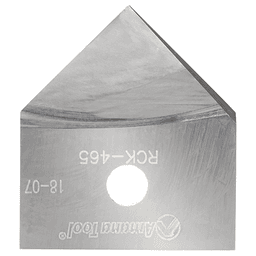 RCK-465 7/8" x 3/8" 90° Solid Carbide Insert Knife for Tru Point V-Groove Insert CNC System Alt 2 - Image