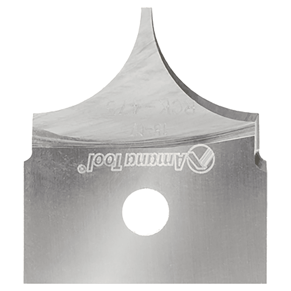 RCK-475 7/8" x 3/8" Radius Solid Carbide Insert Knife for Tru Point Roundover Insert CNC System Alt 2 - Image