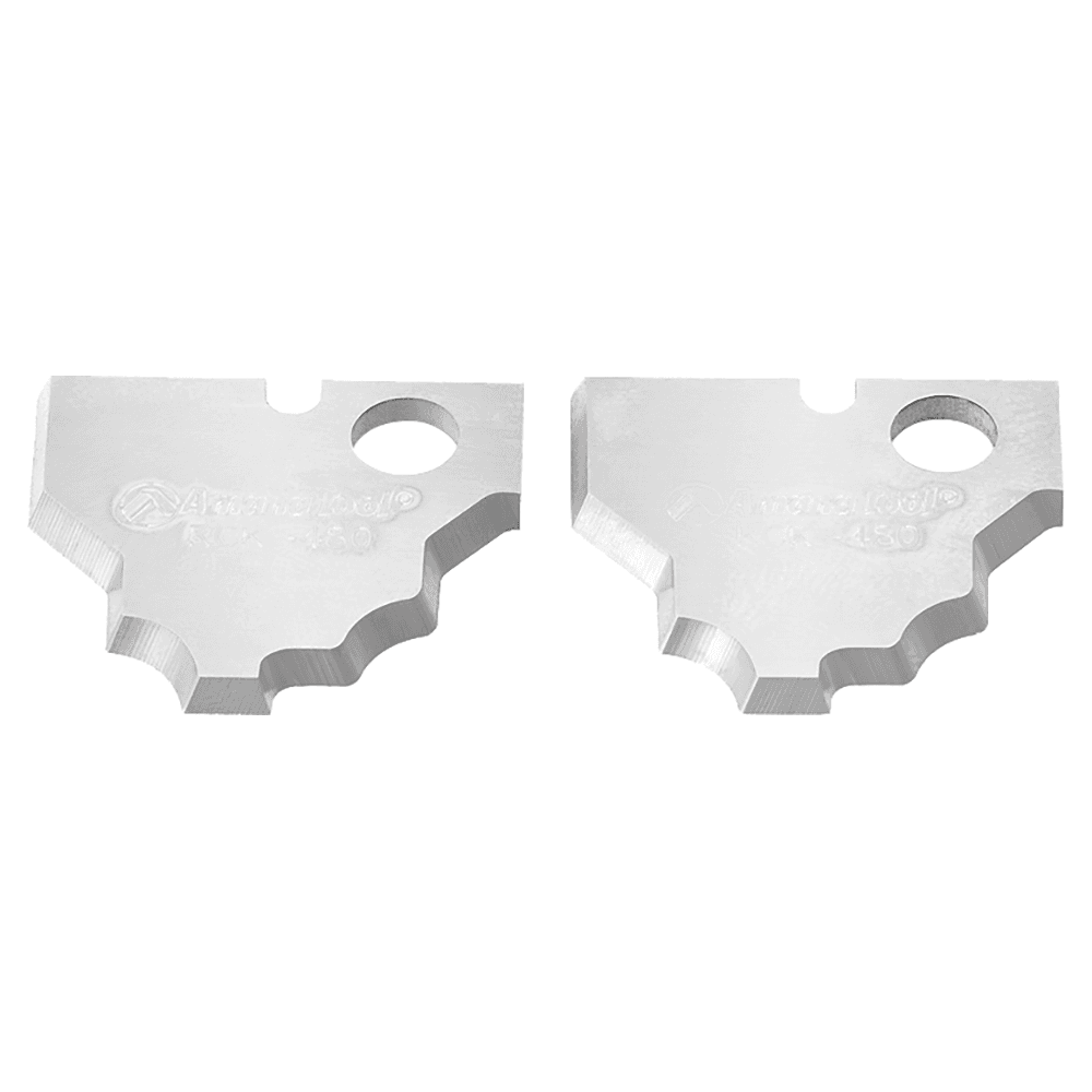 Solid Carbide Bead MDF/Wood Plunge Form Insert Knives for RC-2480 (2 Pieces) Alt 1 - Image