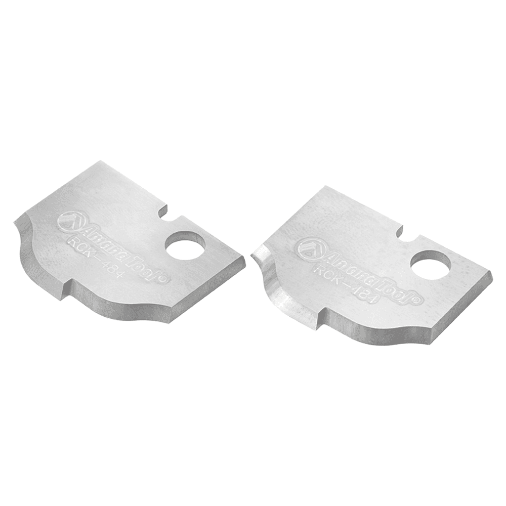 Solid Carbide Ogee MDF/Wood Raised Panel Insert Knives for RC-2484 (2 Pieces) Main - Image