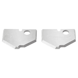 Solid Carbide Traditional MDF/Wood Raised Panel Insert Knives for RC-2486 (2 Pieces) Alt 1 - Image
