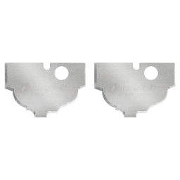 Solid Carbide Cove/Bead MDF/Wood Plunge Form Insert Knives for RC-2490 (2 Pieces) Alt 1 - Image
