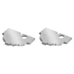 Solid Carbide Cove/Bead MDF/Wood Plunge Form Insert Knives for RC-2490 (2 Pieces) Main - Image