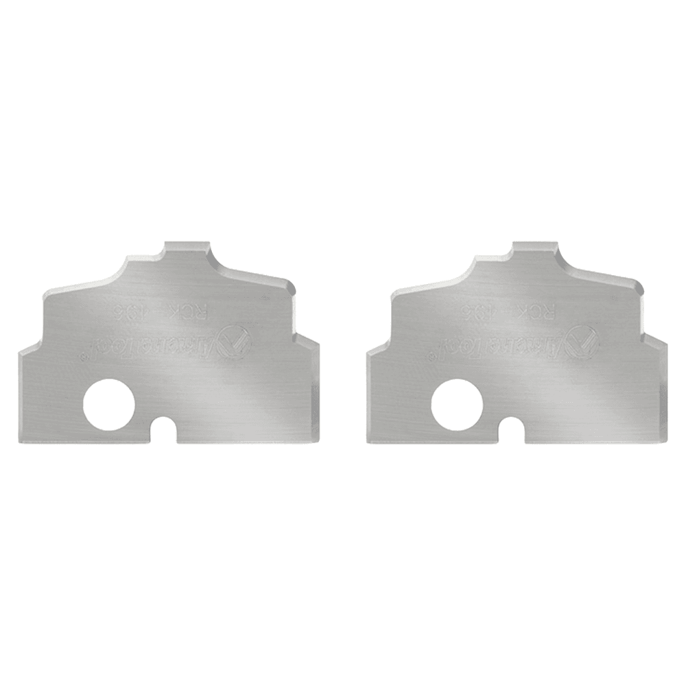 Solid Carbide Ogee MDF/Wood Plunge Form Insert Knives for RC-2496 (2 Pieces) Alt 1 - Image