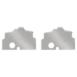 Solid Carbide Ogee MDF/Wood Plunge Form Insert Knives for RC-2496 (2 Pieces) Alt 1 - Image