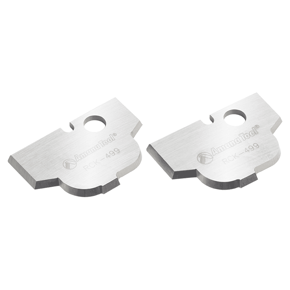 Solid Carbide Classical Cove MDF/Wood Plunge Form Insert Knives for RC-2499 (2 Pieces) Main - Image