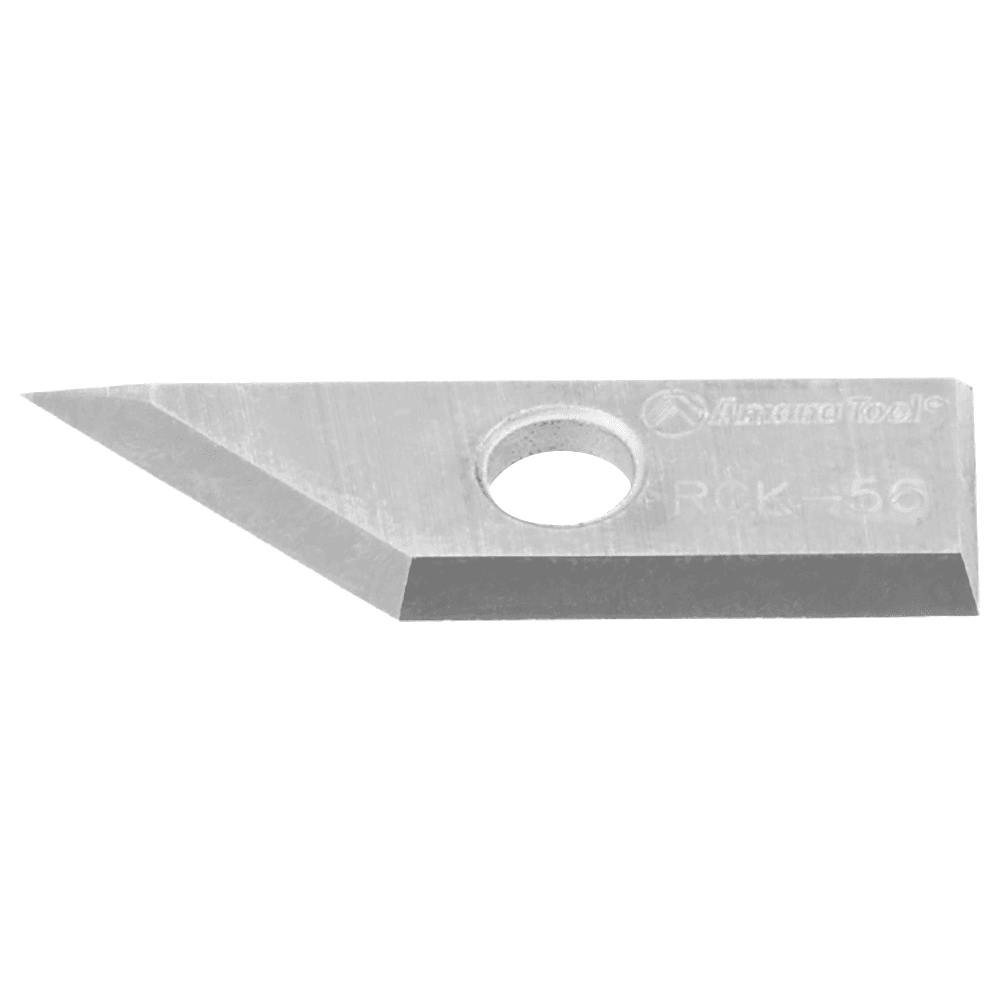RCK-56 27mm x 9mm x 1.5mm Solid Carbide V Groove Insert Knife for RC-1030 RC-1045/RC-1046/RC-1048/RC-1108/RC-1148 Alt 1 - Image