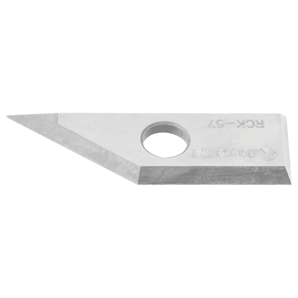 RCK-57 27mm x 9mm x 1.5mm Solid Carbide V Groove Insert Knife for RC-1040 Alt 1 - Image